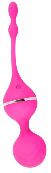 Sweet Smile Vibrirajuće Kuglice za Trening Karličnog Dna Roze USB 18 cm