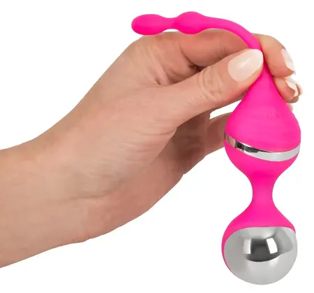 Sweet Smile Vibrirajuće Kuglice za Trening Karličnog Dna Roze USB 18 cm
