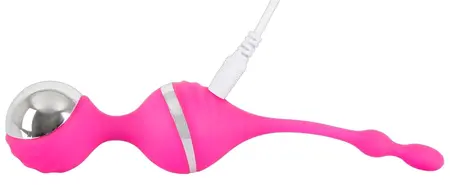 Sweet Smile Vibrirajuće Kuglice za Trening Karličnog Dna Roze USB 18 cm