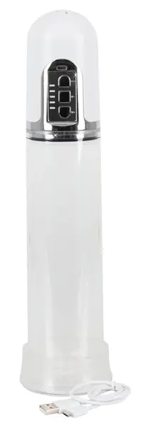 You2Toys Automatska Punjiva Vakuum Pumpa Transparentna 32 cm USB