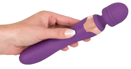 Javida Dvostruki Maser Fleksibilni Dvokraki Ljubičasti Silikon 21.8 cm