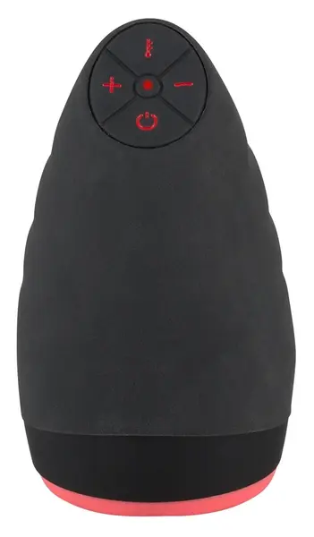 Sweet Smile Intimate Warming Device Black/Pink 13cm Silicone USB