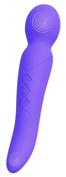 You2Toys Dual Motor Rechargeable Vibrating Device, Lilac, 22 cm