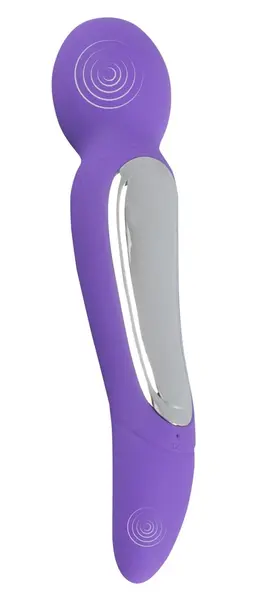 You2Toys Dual Motor Rechargeable Vibrating Device, Lilac, 22 cm