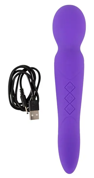 You2Toys Dual Motor Rechargeable Vibrating Device, Lilac, 22 cm