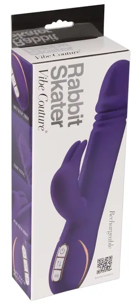 You2Toys Rabbit Skater Ljubičasti Silikonski Intimni Uređaj 23cm Vodootporan