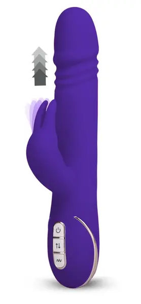 You2Toys Rabbit Skater Ljubičasti Silikonski Intimni Uređaj 23cm Vodootporan
