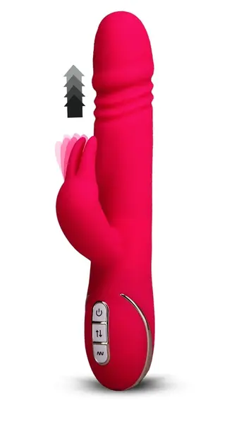 You2Toys Rabbit Skater Roze Silikonski Intimni Uređaj 23 cm Vodootporan