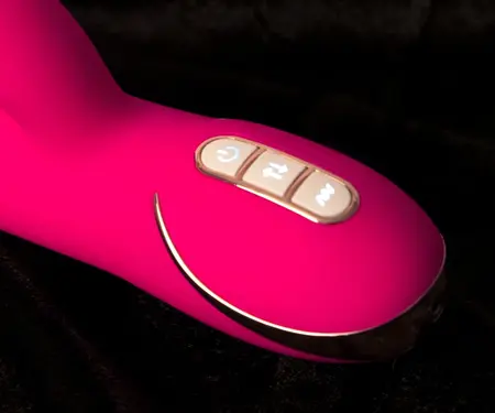 You2Toys Rabbit Skater Roze Silikonski Intimni Uređaj 23 cm Vodootporan