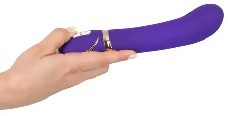 Front Row Punjivi G-Spot Uređaj Ljubičasta 22 cm Ergonomski Silikon