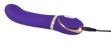 Front Row Punjivi G-Spot Uređaj Ljubičasta 22 cm Ergonomski Silikon