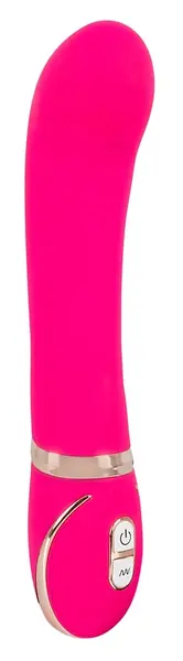 Front Row G-Spot Pink Vibrator Double-Layered Silicone 22cm
