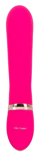 Front Row G-Spot Pink Vibrator Double-Layered Silicone 22cm