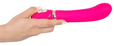 Front Row G-Spot Pink Vibrator Double-Layered Silicone 22cm
