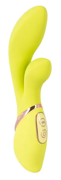 You2Toys Julie Dual-Action Vibrator Flexible Silicone Pink 20cm