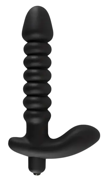 Black Velvets Dvostruki Intimni Uređaj Silikon 17cm Crna