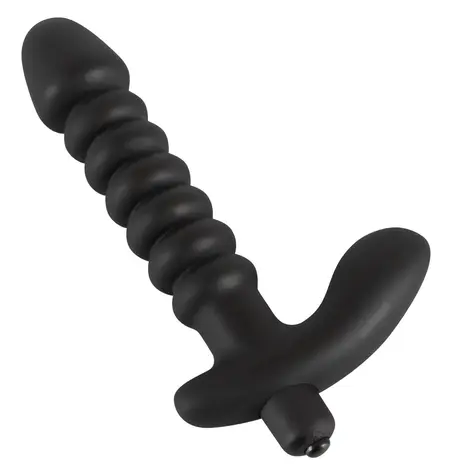 Black Velvets Dvostruki Intimni Uređaj Silikon 17cm Crna