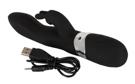Sweet Smile Punjivi Rabbit Vibrator Dva Motora Silikon 21cm