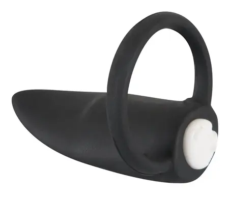 Bad Kitty Vibrating Support Ring 6cm Silicone Black Multi-Use