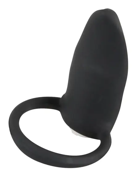 Bad Kitty Vibrating Support Ring 6cm Silicone Black Multi-Use