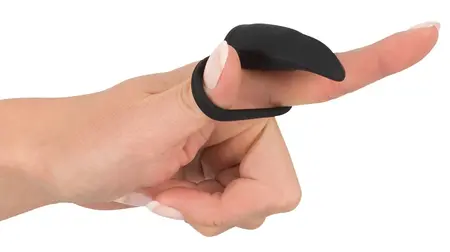 Bad Kitty Vibrating Support Ring 6cm Silicone Black Multi-Use