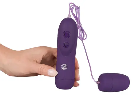 Total Climax Jumping Bullet Remote-Controlled Intimate Device Purple