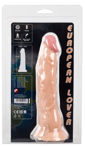 You2Toys European Lover Vibrating Personal Device with Remote, 23cm