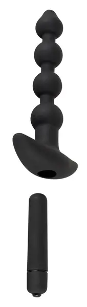 Black Velvets Analni Komplet 4-Delni Silikonski Set sa Intimnim Tušem