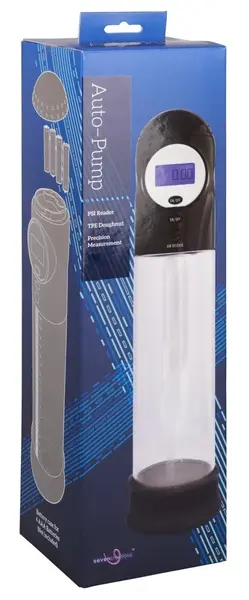 Seven Creations Auto Pump Intimate Training System Transparent 31 cm