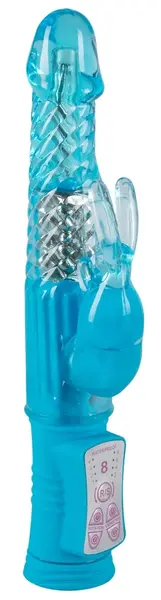 You2Toys Sugar Babe Blue Multi-Function Rotating Intimate Device 22cm
