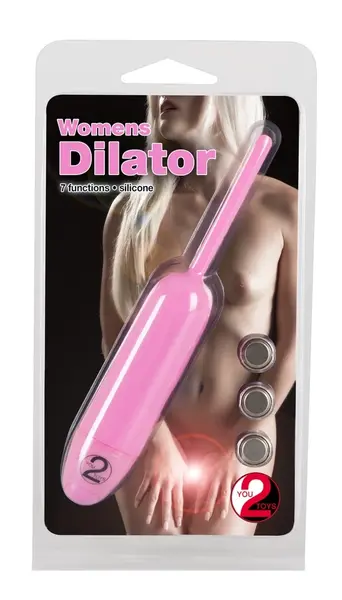 You2Toys Dilator Pink Flexible Silicone 13cm with 7 Vibration Modes