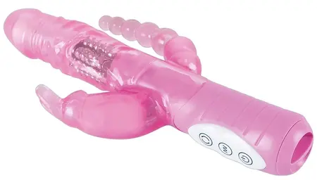 You2Toys Rabbit Dual Pleasure Pink Multi-Motor Intimate Device 22cm