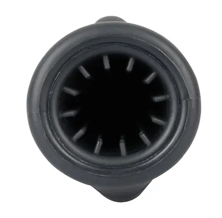 Pasante Nero Intimate Machine Silicone Triple Motor, 24.5 cm Black