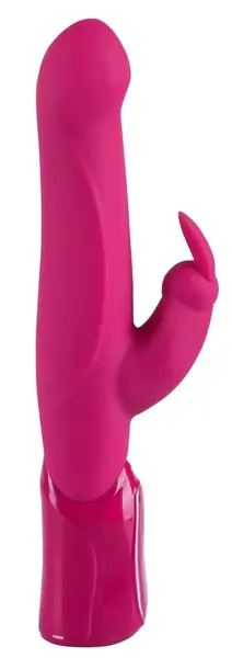 You2Toys The Hammer Thrusting Silicone Rabbit Vibrator 30.5 cm Black