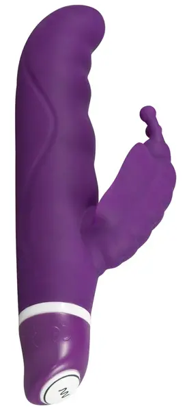 Smile G-Butterfly Silikonski Dual Motor intimni uređaj Ljubičasta 15.5cm