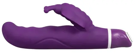 Smile G-Butterfly Silikonski Dual Motor intimni uređaj Ljubičasta 15.5cm