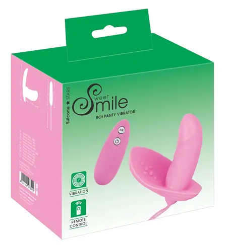 Sweet Smile Shelly RC Bežični panty uređaj Silikon Roze Daljinski 7 režima