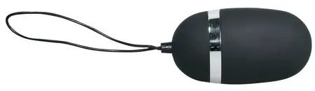 You2Toys Velvet Black Remote Control Wireless Egg 7 Modes 6cm