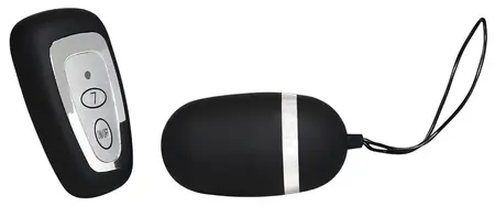 You2Toys Velvet Black Remote Control Wireless Egg 7 Modes 6cm