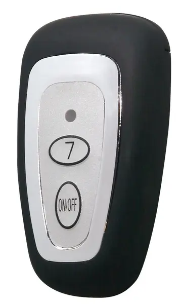 You2Toys Velvet Black Remote Control Wireless Egg 7 Modes 6cm