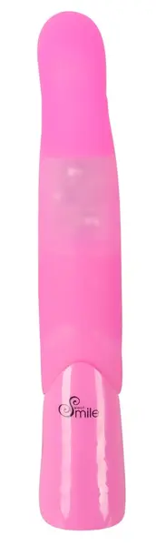 Smile Pearl Bunny Pink Rotating Silicone Intimate Massager 26cm