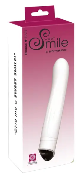 Sweet Smile Easy White Intimate Massager 7-Speed Silicone 22cm