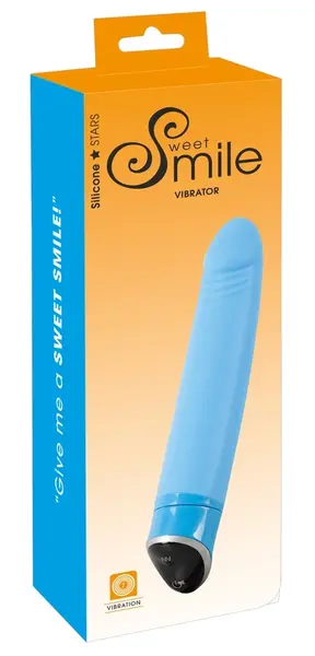 Smile Happy Blue Intimate Massager with 7 Vibration Modes