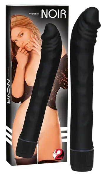 You2Toys Vibration Noir Black - 19 cm, Adjustable Intimate Massager
