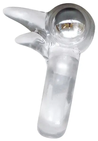 Silver Bird Intimate Ring with Vibrating System, Transparent, 2.5 cm