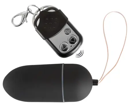 Black & Silky RC Wireless Bullet 10 Modes, ABS, 8cm, Black
