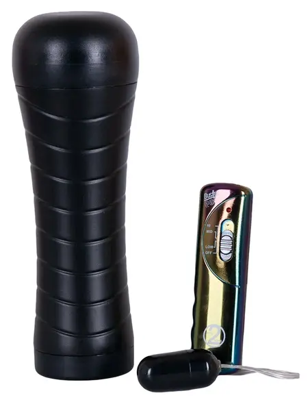 You2Toys Pussy to Go Vibration intimni uređaj sa teksturiranim kanalom 23cm