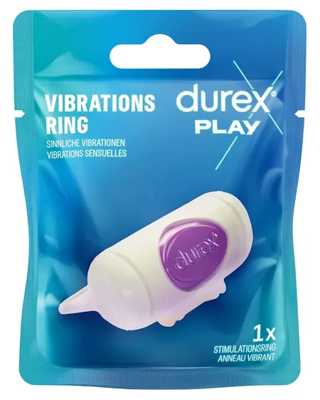 Durex Intense Vibrations silikonski stimulacioni prsten 20 minuta za jednokratnu upotrebu