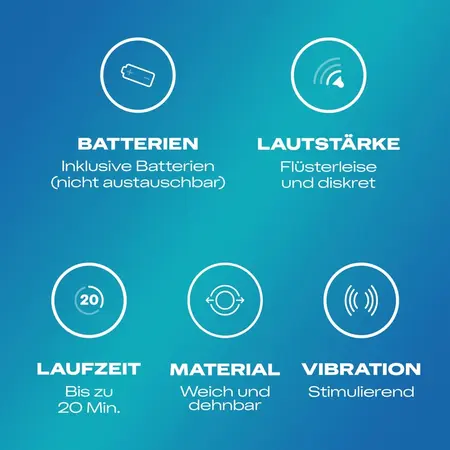 Durex Intense Vibrations silikonski stimulacioni prsten 20 minuta za jednokratnu upotrebu