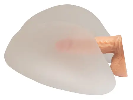You2Toys Crystal Clear Intimate Torso Transparent, 23 cm, Vibrating System